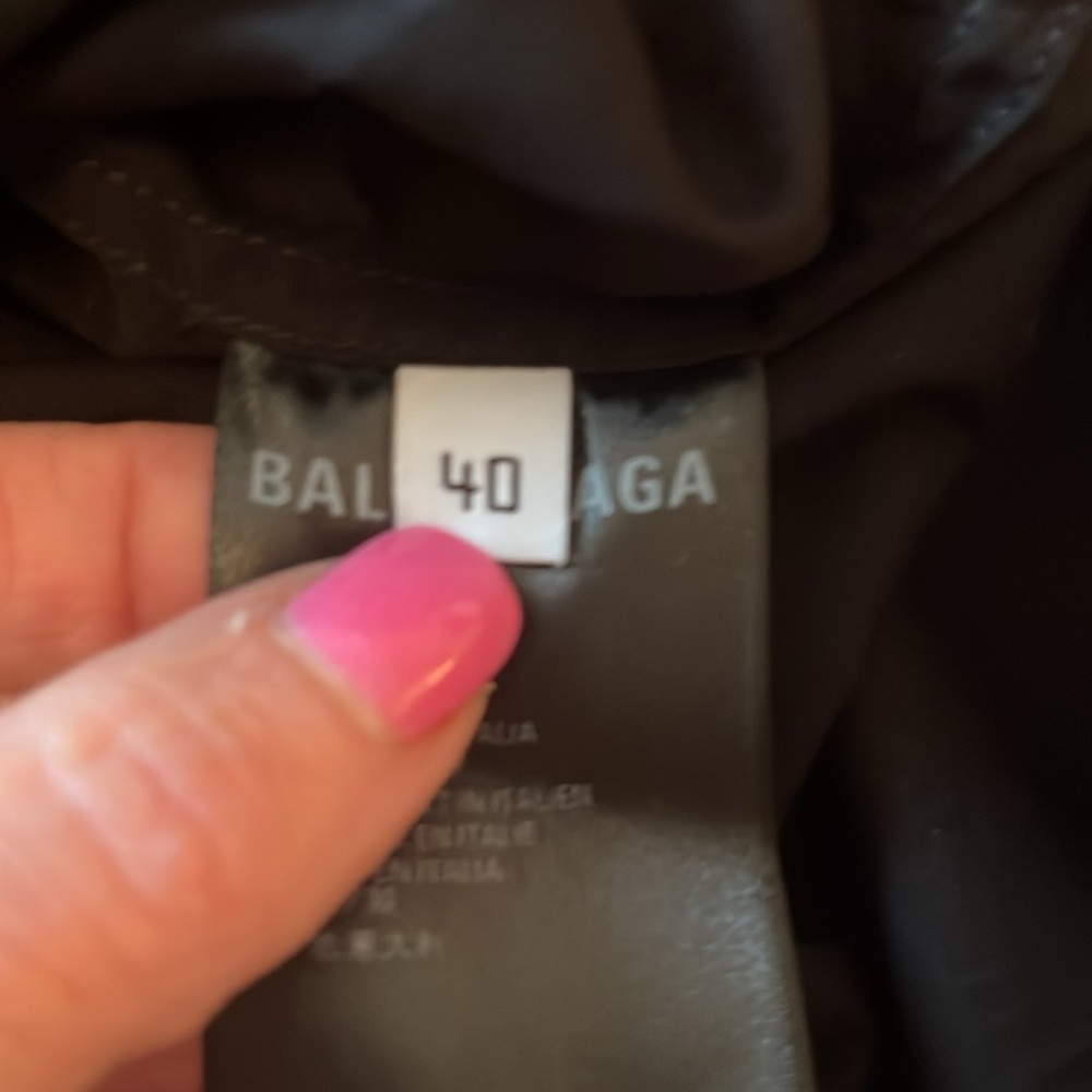 Balenciaga Logo Button Down Shirt - Picture 8 of 9